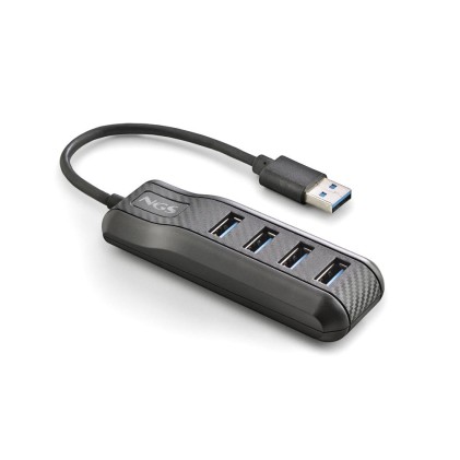 Hub USB 3.0 NGS Port 3.0 - 4 porte USB 3.0 - Velocit&agrave; fino a 5 Gbps