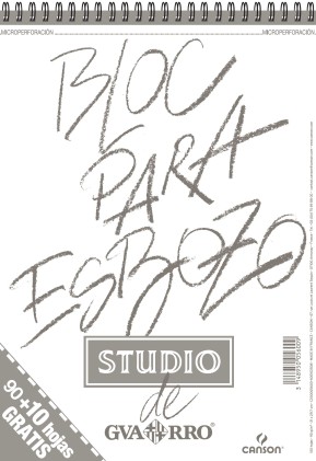 Canson Fine Sketch Block 90+10 Fogli Gratis - 21x29,7 - 90gr - Colore Bianco