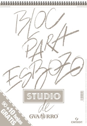 Canson Fine Sketch Block 90+10 Fogli Gratis - 29,7x42 - 90gr - Colore Bianco