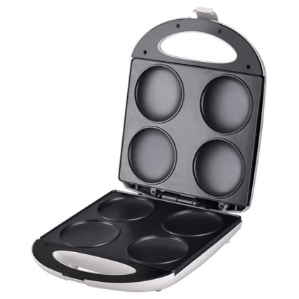 Muvip Arepera 1400W - Capacit&agrave; per 4 Arepa di 10cm ca. - Rivestimento antiaderente - Impugnatura Cold Touch