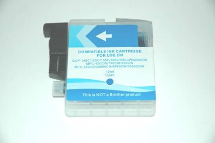 *Cartuccia Compatibile Brother Lc-61/Lc980 Ciano