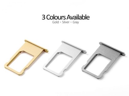 iPhone 6 Basetta porta Sim Card per iPhone 6 Oro