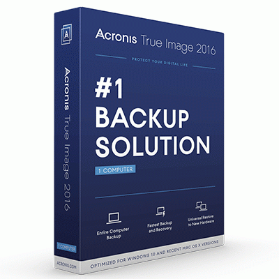 ACRONIS TRUE IMAGE 2017 - BOX 1 COMPUTER PERPETUAL