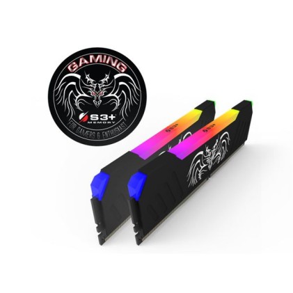 S3+ Ram Gaming Dragonheart 32Gb (2X16Gb) Ddr4 3000Mhz Cl16 Rgb
