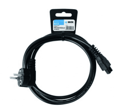 IBOX Power cable for laptops clover VDE 1.5m