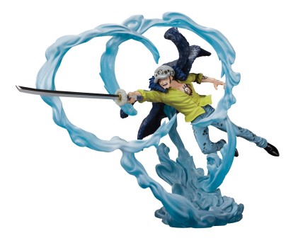 Tamashii Nations Figuarts Zero Extra Battle One Piece Trafalgar Law Battaglia dei mostri su Onigashima - Figura da collezione - Altezza 24 cm circa.