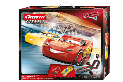 Pista Go!!! Cars 3 Fast  5,0 Metri Fast Friends Carrera