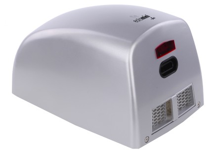 Asciugamani Elettrico a fotocellula in ABS EoloMini silver