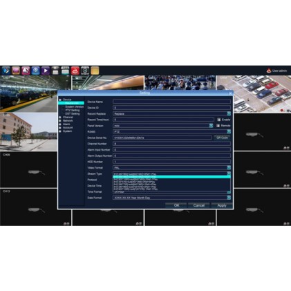 LKM Mini Registratore NVR 8 Canali Per Telecamere Ed Impianti IP Ad Alta Risoluzione Colore Nero - HD Foscam Onvif Compatibile