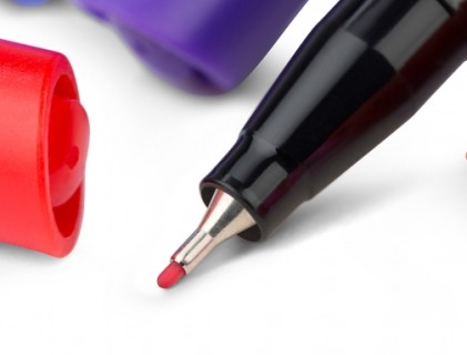 Bic Intensity Fine espositore da 192 Pennarelli - Punta Fine 0,8mm - Linea 0,4mm - Colori Assortiti