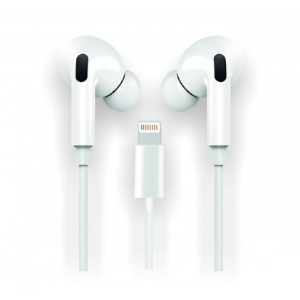 Cuffie intraurali TechOneTech ear Tech Hop Inner Lightning - Microfono integrato - Assistente vocale - Cavo da 1,20 m