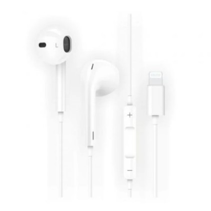 Cuffie in-ear TechOneTech Ear Tech Hip Sider Lightning - Microfono integrato - Assistente vocale - Cavo da 1,20 m