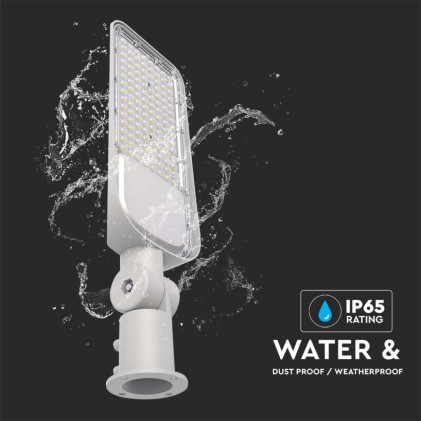 V-TAC PRO Armatura Stradale LED Chip Samsung 150W 110LM/W Colore Grigio 6500K