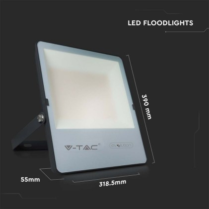 V-TAC PRO Faro LED Chip Samsung 150W 185LM/W Colore Nero 4000K IP65