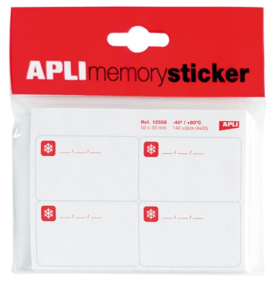 Adesivo Apli Memory Speciale congelatore 50 x 30 mm