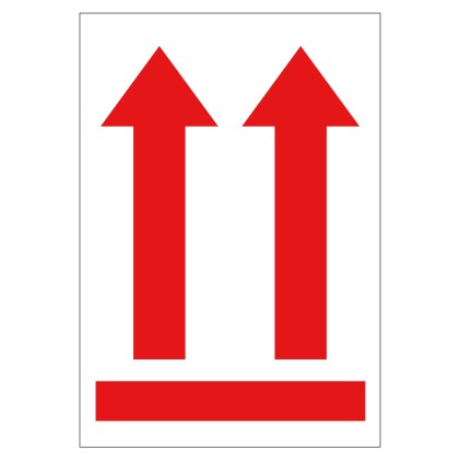 Apli Roll Labels Freccia Posizione Verticale 200 U.