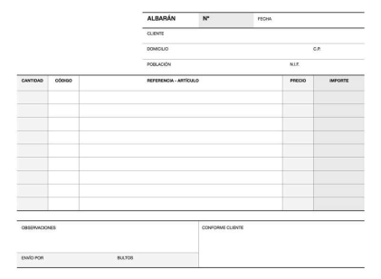 Libretto di biglietti di consegna Apli 1/4 orizzontale duplicato A-119 - Carta autocopiante - 2 copie per foglio - Numerate - Bianco e giallo