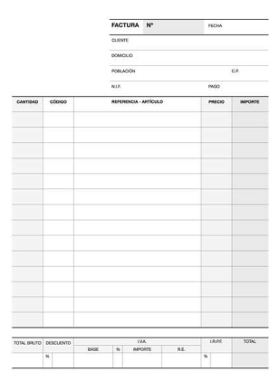 Apli Invoice Book 1/4 Natural Triplice copia A-65 - Carta autocopiante - 3 copie - Numerazione sequenziale - Formato compatto - Naturale