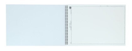 Quaderno da Disegno Oxford Spiral School Formato A4+ con Quadrato - 20 Fogli Microforati 130gr Colore Naturale - Carta Ruvida