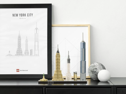 Lego 21028 New York City, 598 pezzi, Collezione Skyline, Modellismo Monumenti