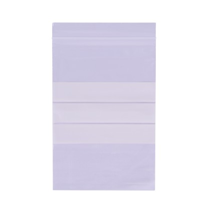 Apli Buste Zip Autosigillanti Trasparenti - 120 x 180mm - Ideali per Alimenti e Piccoli Oggetti - Materiale LDPE