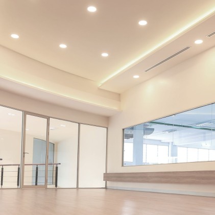 V-TAC Faretto LED da Incasso Rotondo LED COB 40W 120LM/W Colore Bianco 6500K