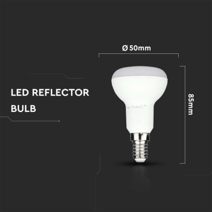 V-TAC PRO Lampadina LED Chip Samsung E14 4.8W R50 4000K