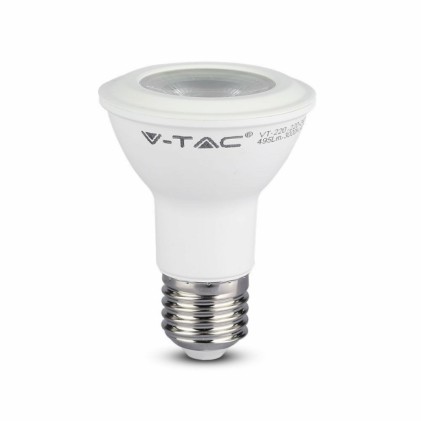V-TAC PRO Lampadina LED Chip Samsung E27 7W PAR20 3000K