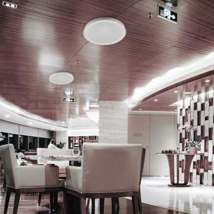 V-TAC Plafoniera LED Rotonda 40W con Telecomando Cambia Colore 3 in 1 d: 410mm h: 70mm Dimmerabile