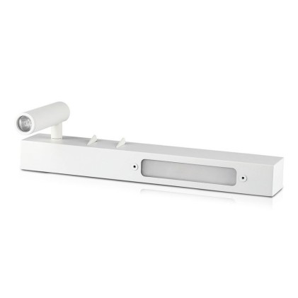 V-TAC Applique da Hotel per Lettura con 2 LED 3W e 6W Colore Bianco 3000K