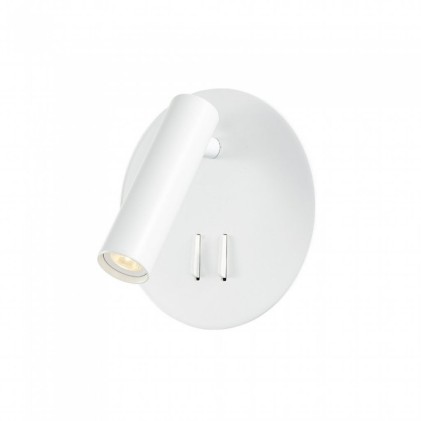 V-TAC Applique da Hotel per Lettura con 2 LED 3W e 6W Colore Bianco 3000K