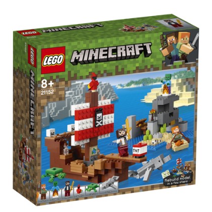 Lego Minecraft: Avventura Sul Galeone Dei Pirati