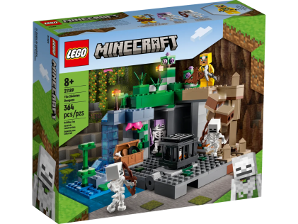 LEGO 21189 Le segrete dello scheletro, 364 pezzi, Minecraft, Set di Costruzioni con Mob e Personaggi