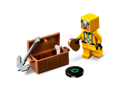 LEGO 21189 Le segrete dello scheletro, 364 pezzi, Minecraft, Set di Costruzioni con Mob e Personaggi