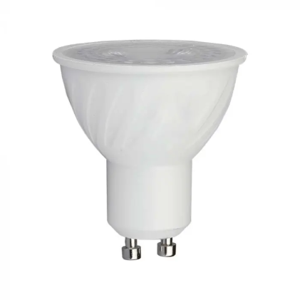 6W Gu10 Ripple Plastic Spotlight-Led By Cree-6500K 110'D Dimmable