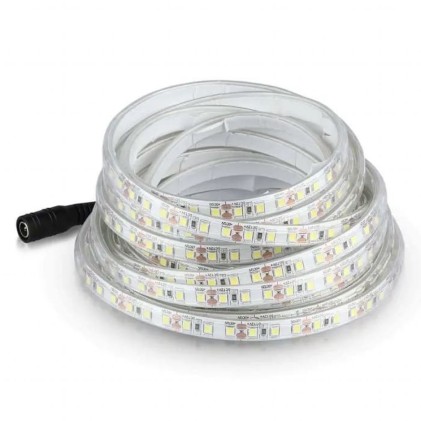 V-TAC Strip LED SMD 8W/m 5m 120 LED/m 12V 4000K IP65 9.2mm