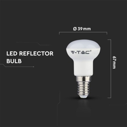 V-TAC PRO Lampadina LED Chip Samsung E14 2.9W R39 3000K