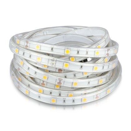V-TAC Strip LED SMD5050 4,8W/m 5m 30 LED/m 12V 4000K IP65 10mm