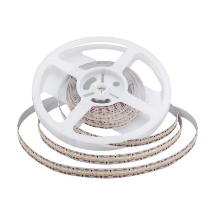 V-TAC Strip LED SMD2110 22W/m 5m 700 LED/m 150lm/W 24V 3000K CRI>90 IP20 12mm