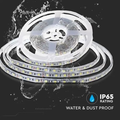 V-TAC Strip LED SMD2835 7,5W/m 10m 120 LED/m 6500K 24V IP65 10mm