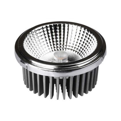 V-TAC Faretto LED AR111 20W con Riflettori Intercambiabili (20°-40°) Colore Argento 4000K