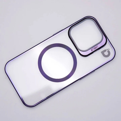 Idude Cover Tank Magsafe Crystal Iphone 14 Pro Max Deep Purple