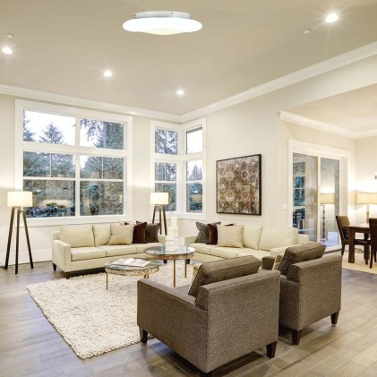 V-TAC Plafoniera LED Circolare 22W con Telecomando Cambio Colore 3 in 1 Corpo Bianco d: 30cm h: 8cm Dimmerabile