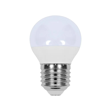 3.7W G45 Led Plastic Bulb With Cree Chip 3000K E27 6Yrs Warranty