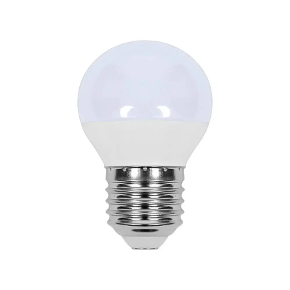 3.7W G45 Led Plastic Bulb With Cree Chip 4000K E27 6Yrs Warranty