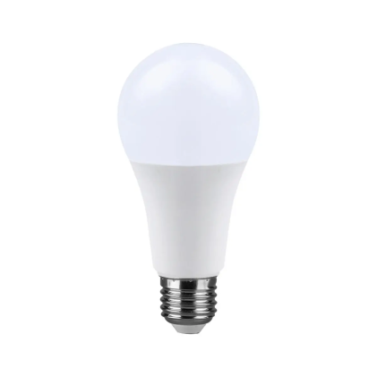 15W A65 Led Plastic Bulb With Cree Chip 3000K E27 200'D 6Yrs Warranty