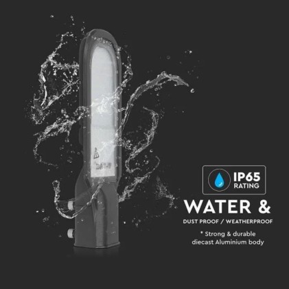 V-TAC PRO Armatura Stradale LED Chip Samsung 50W Colore Grigio scuro 6400K IP65