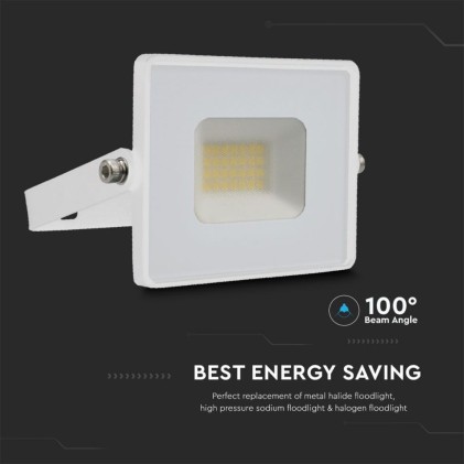 V-TAC Faro LED SMD 20W E-Series G2 Colore Bianco 4000K IP65
