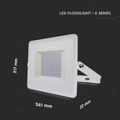 V-TAC Faro LED SMD 100W E-Series G2 Colore Bianco 4000K IP65