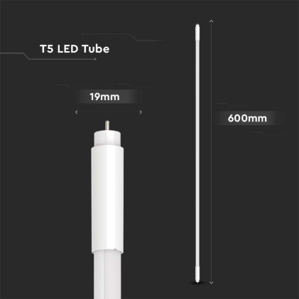 V-TAC Tubo LED T5 8W 100LM/W G5 60cm 4000K